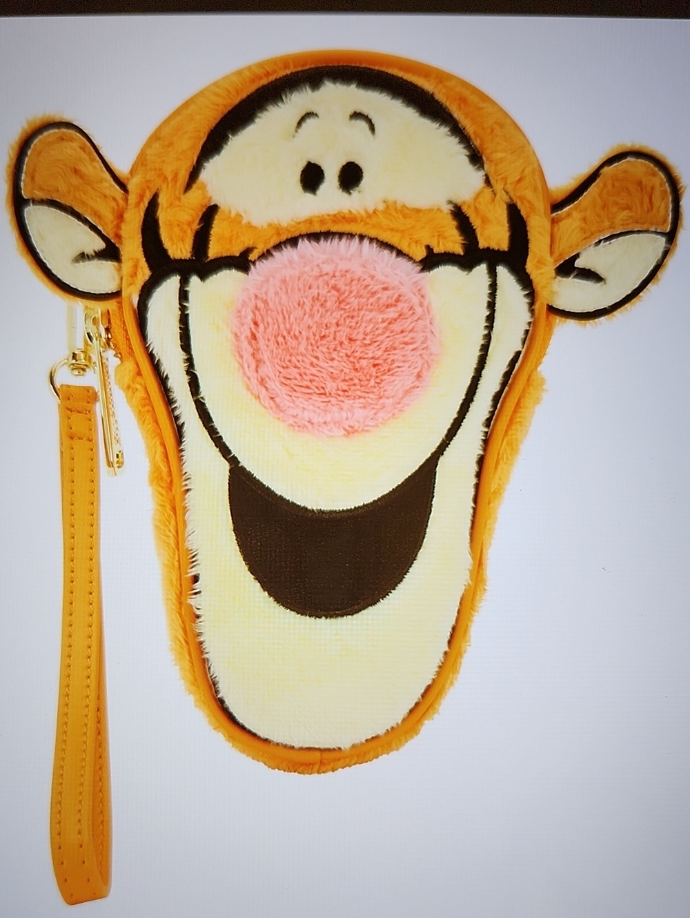 Loungefly  Winnie the Pooh "Tigger"  Plush Wristlet Bag